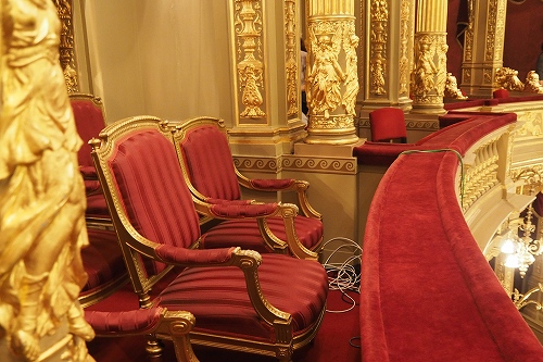 国立オペラ劇場　ロイヤルボックス席