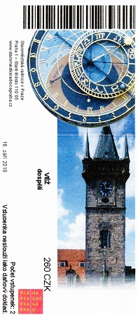 旧市庁舎の塔のチケット