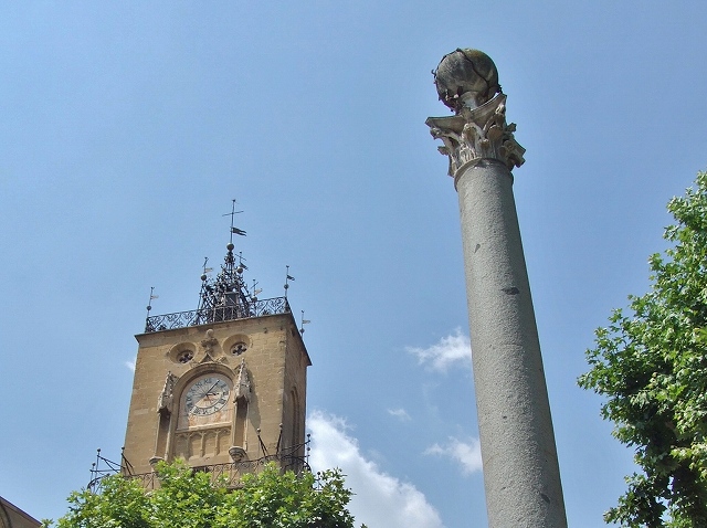 エクス－市庁舎前広場泉の塔