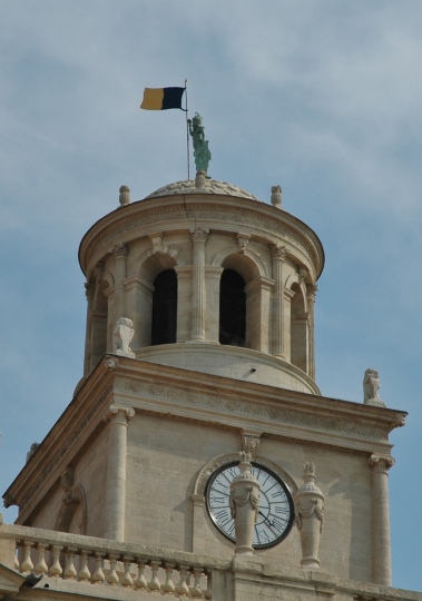 市庁舎の時計台