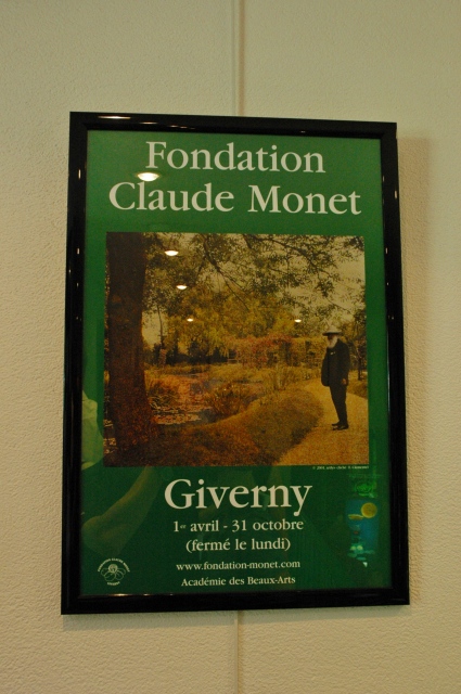 クロード・モネ財団のポスター