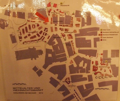エスリンゲン地図