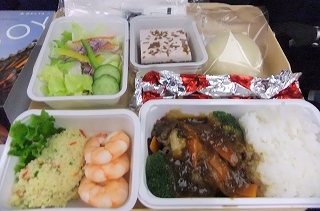 デルタ航空機内食