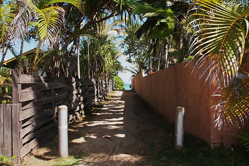 Ocean Access２の小道