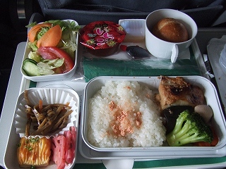 アリタリア航空日本食