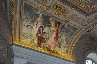 燭台のギャラリーの天井画