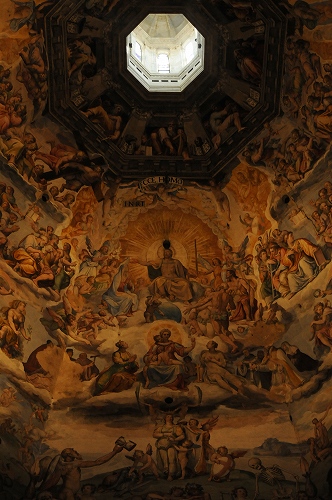 フレスコ画「最後の審判」