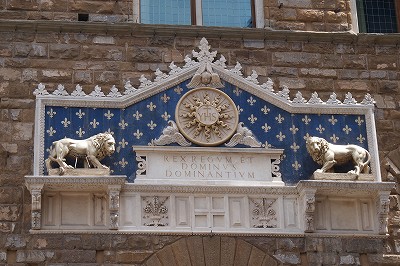 フィレンツェの獅子像