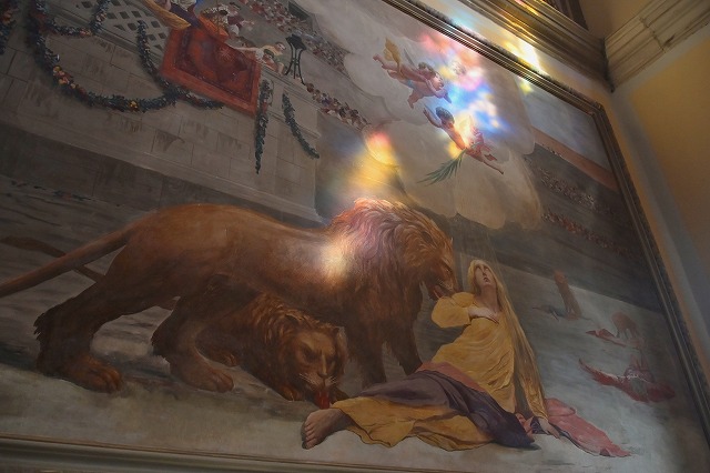 聖エウフェミア教会　壁画