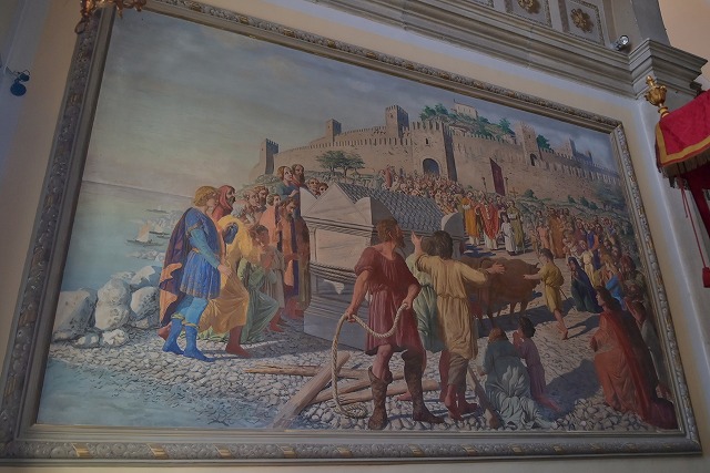 聖エウフェミア教会　壁画