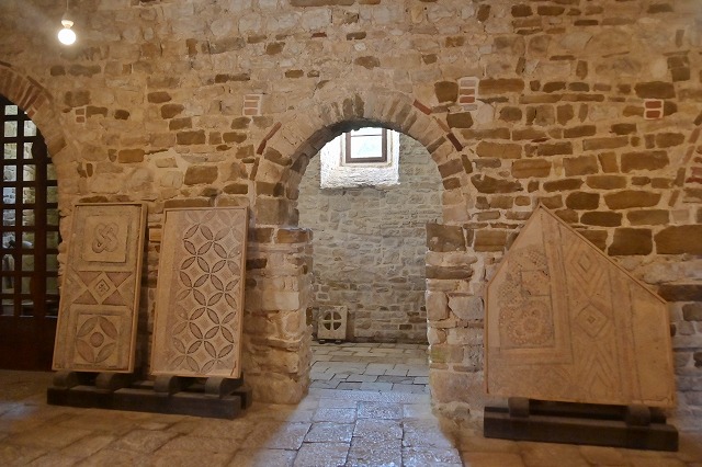 モザイクの展示