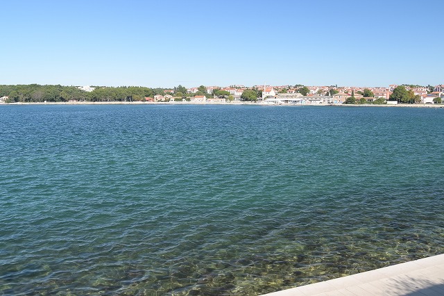 アドリア海を望む展望スポット