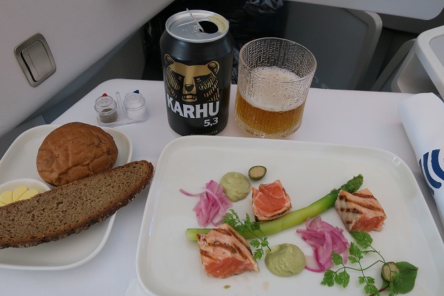 フィンエアー　機内食