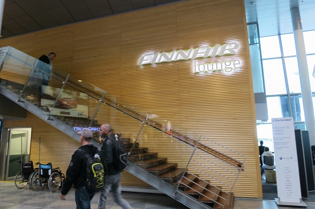 フィンエアーラウンジ