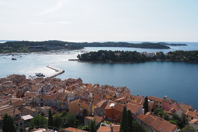 聖エウフェミア教会 鐘楼からの景色