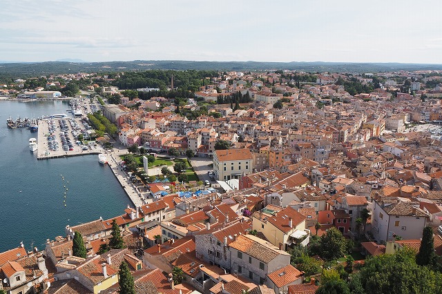 聖エウフェミア教会 鐘楼からの景色