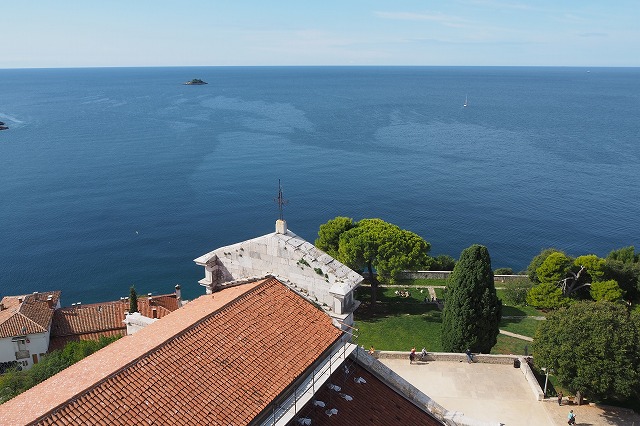 聖エウフェミア教会 鐘楼からの景色