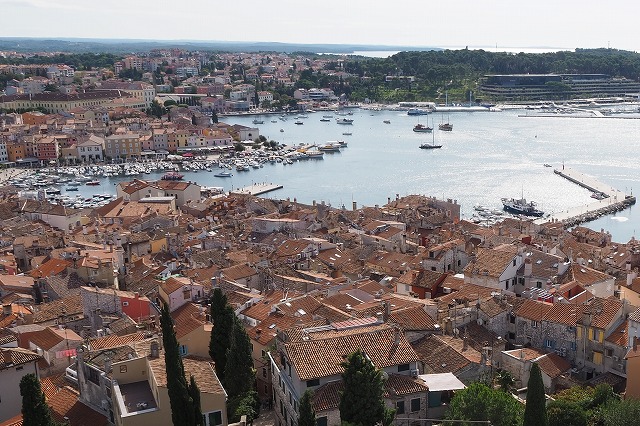 聖エウフェミア教会 鐘楼からの景色