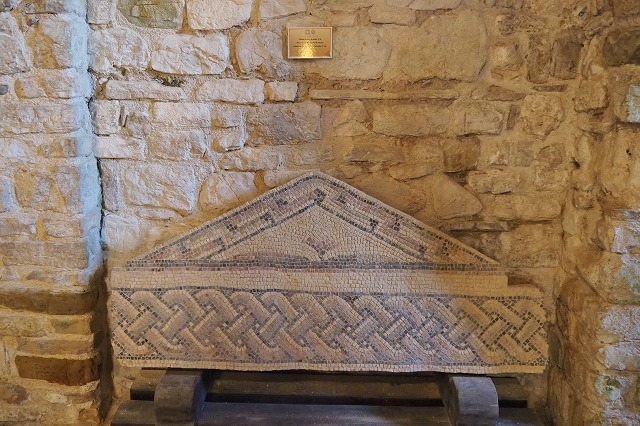 モザイクの展示