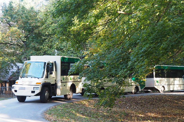 電動バス乗り場　ST3