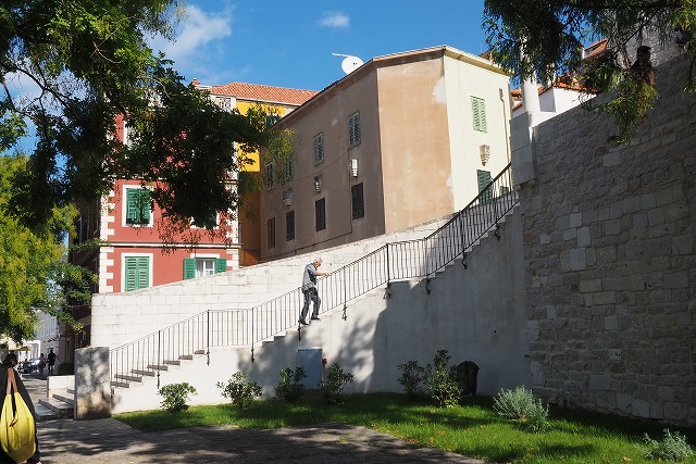 聖ヤコブ大聖堂への階段