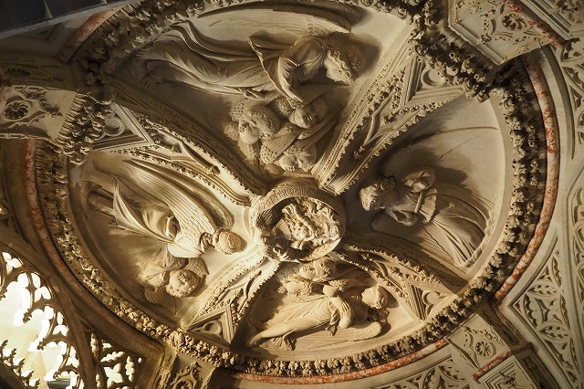 聖ヤコブ大聖堂　洗礼室　天井