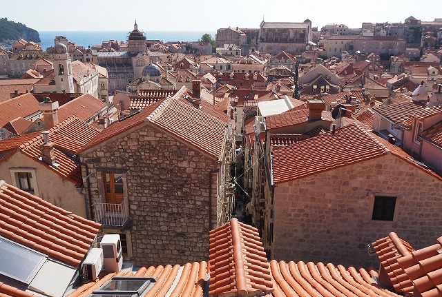 北側の城壁から見た旧市街