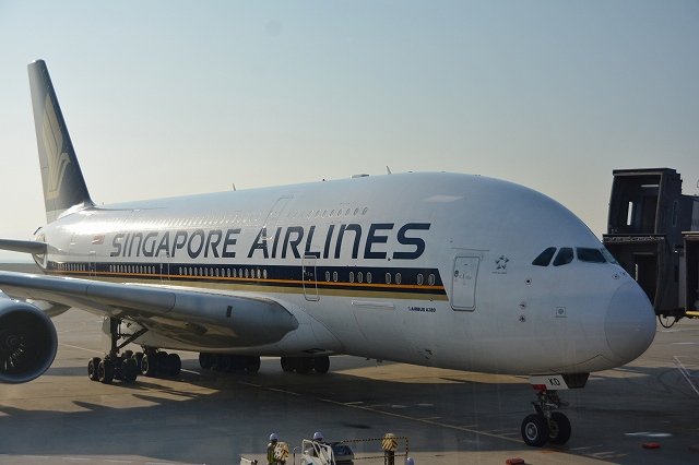 シンガポール航空　A380　ビジネスクラス