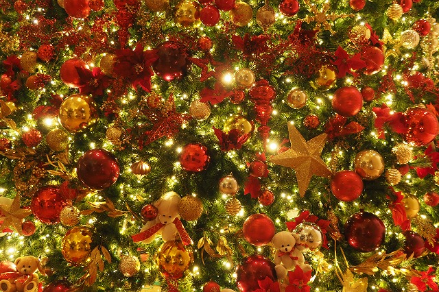 リッツ・カールトン・ミレニアのクリスマスツリー
